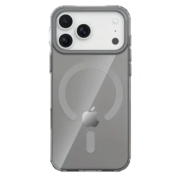 Apple iPhone 17 Pro Max PC Blank Magsafe Kapak - Natural Grey