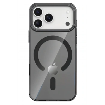 Apple iPhone 17 Pro Max PC Blank Magsafe Kapak - Siyah