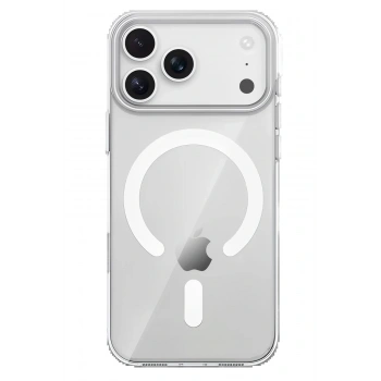 Apple iPhone 17 Pro PC Blank Magsafe Kapak - Şeffaf