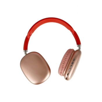 KR Max BT Kablosuz Kulaklık - Kırmızı