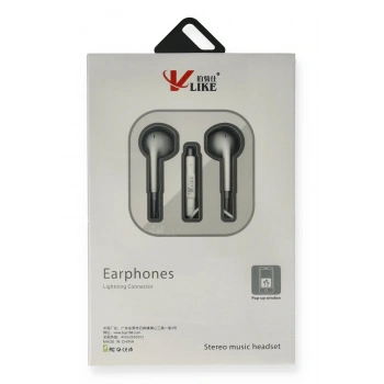 Vlike VK i7 Lightning Bluetooth Kablolu Kulaklık