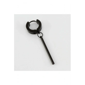 Çubuk Figürlü Çelik Erkek Küpe 1 Adetc