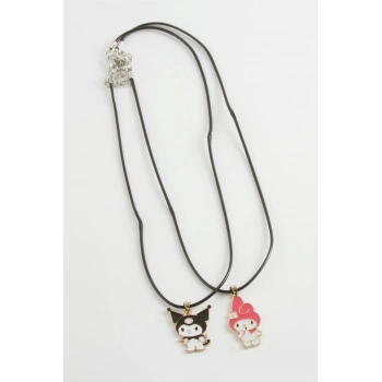 Çzgflm Karakteri Arkadaşlık Kolyesi (Çift Kolye)