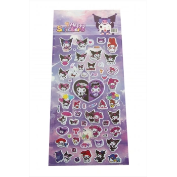 Çzgflm Karakteri Kabartmalı Sticker