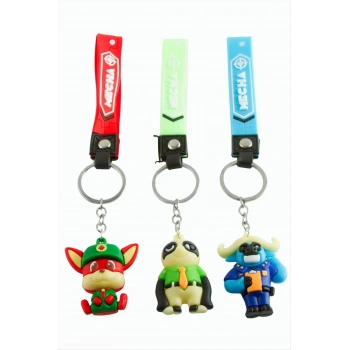 Çzgflm Karakteri Silikon Anahtarlık