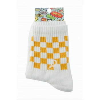 Dama Desenli Kolej Çorap 8*28