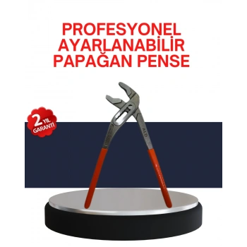 Dayanıklı Çelik Papağan Pense Ergonomik Yalıtımlı Sap