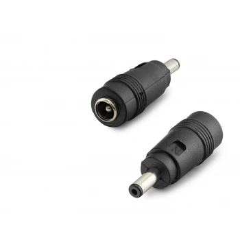 Dc Jack Dönüştürücü 5.5X2.5 Mm Soket 4.0X1.35 Mm Fiş 10 Adetli Paket Siyah HDX1315