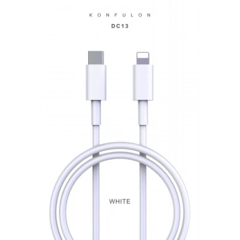 DC13 1M 20W Type-C to Lightning Kablo iphone Uyumlu
