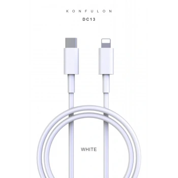 DC13 1M 20W Type-C to Lightning Kablo iphone Uyumlu