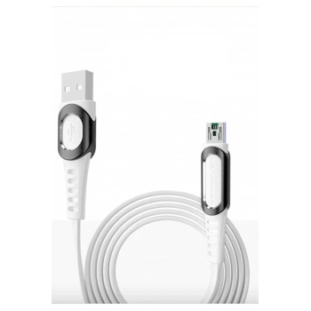 DC24 Micro USB Kablo 1.2M 4A - Beyaz