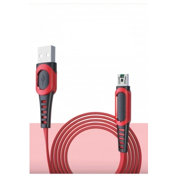 DC24 Micro USB Kablo 1.2M 4A - Kırmızı