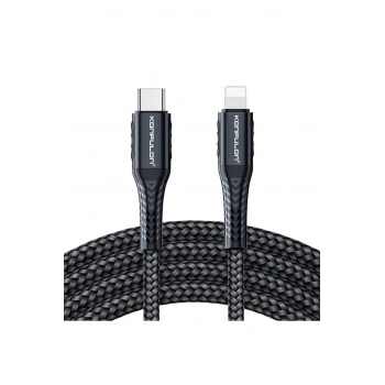 DC35 Type-C to Lightning Kablo 1MT - Siyah