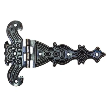 Dekoratif, Sac Tek Kuyruklu Menteşe - 69x102 mm, Büyük, Eskitme, 1 Adet