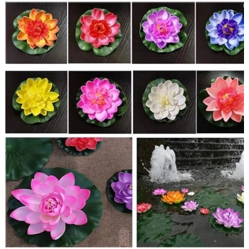 Dekoratif Yapay Lotus Çiçeği