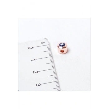 Delikli Nazar Boncuklu Metal Ara Aparat