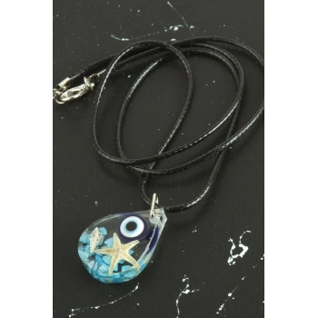 Deniz Yıldızı Damla Epoksi Kolye