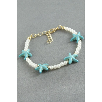 Deniz Yıldızı İnci Bileklik