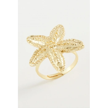 Deniz Yıldızı Metal Yüzük