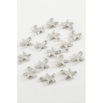 Deniz Yıldızı Tek Kulp Metal Bileklik ve Kolye Ucu Aparatı 1 Adet