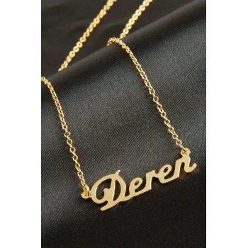 Deren isimli kolye (Kişiye Özel)