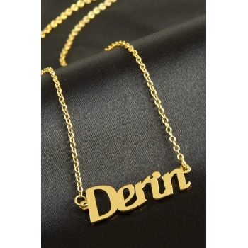 Derin isimli kolye (Kişiye Özel)