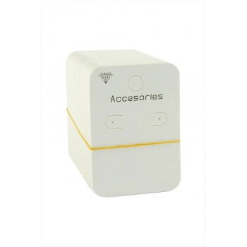 Dikdörtgen Kalın Küpe Kartı 100 Adet