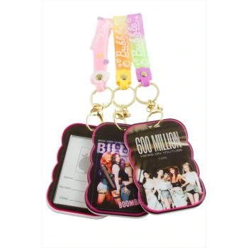 Dikdörtgen Kartlık Silikon Anahtarlık