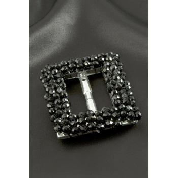 Dikdörtgen Taşlı Kemer Tokası 1 Adet