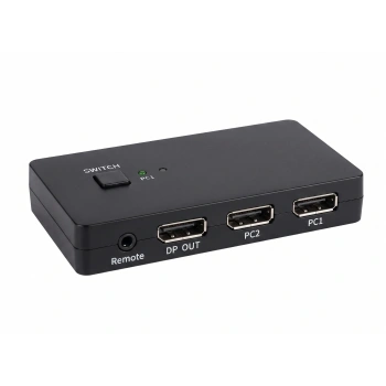 Displayport Kvm Switch 2 Console Usb Port 2 Displayport Siyah HDX1426