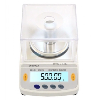 Dj602a Kefeli Hassas Terazi 3000 G Kapasiteli, 0.01 G Hassasiyetle Profesyonel Ölçüm