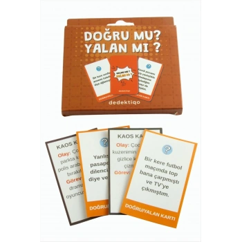 Doğru mu? Yalan mı?
