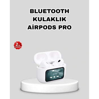 Dokunmatik Ekranlı Bluetooth Kulaklık – Anc Suya Dayanıklı Powerbank Kutulu