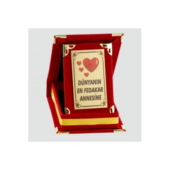 Dünyanın En Fedakar Annesine Plaketi