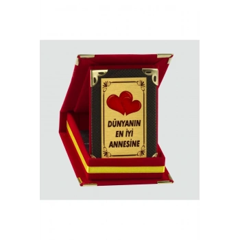 Dünyanın En İyi Annesine Plaketi