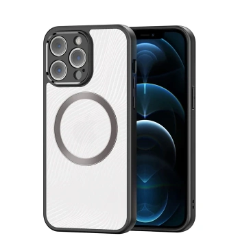 Dux Ducis İphone 12 Pro Max Aimo Series Mag Safe Premium Buzlu Sert Pc-tpu Kılıf