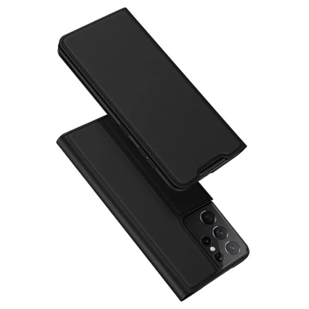 Dux Ducis Sm Galaxy S21 Ultra Kılıf Flip Cover Kılıf Skinpro Series