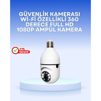 Duy Uyumlu Akıllı Güvenlik Kamerası – Basit Kurulum Ve Net Görüntü
