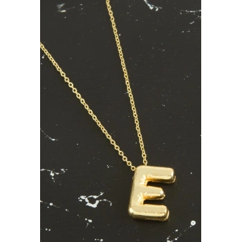 E Harfli Balon Kolye