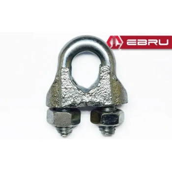 Ebru Çelik Halat Bağlama, Düğüm, Klemens 3 mm - 50 Adet