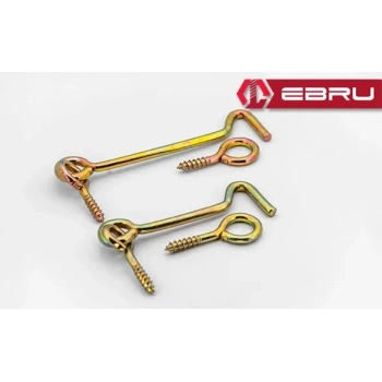 Ebru Maymuncuk, Kapı Pencere Halkalı Çengel, Kanca Kilit 120 - 50 Adet