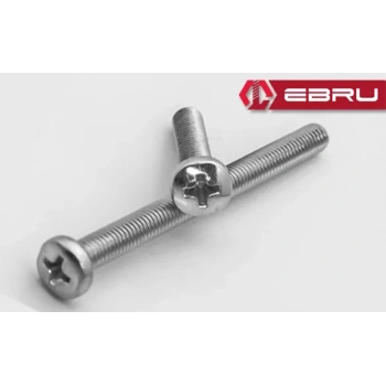 Ebru Yuvarlak Yıldız Başlı YSB Civata M5x40 - 10 Adet