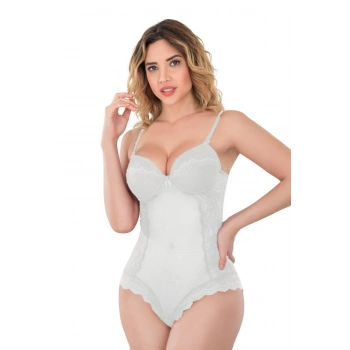 MARSİLYAN™ EKRU MI  176 Dantelli Body