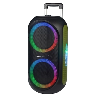 EL MİKROFONLU KUMANDALI USB+SD+BT TAŞINABİLİR HOPARLÖR SL-2012 (4887)