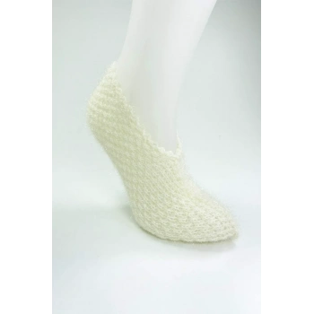 El Örgüsü Kışlık Şık Kadın Yün Patik D5