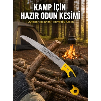 El Tipi Bahçe Bıçkısı Dayanıklı Çelik Kesim Testeresi