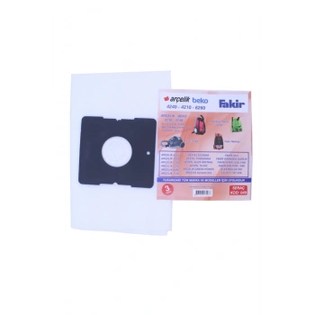 Elektrikli Süpürge Torbası 4240-6260 3lü -68790