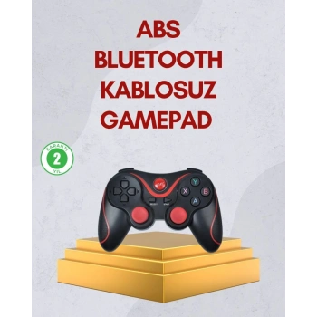Ergonomik Tasarımlı Kablosuz Bluetooth Gamepad Titreşimli