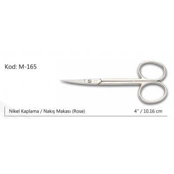 Europe Nakış Makası Süper Kalite No:4 10,16 Cm