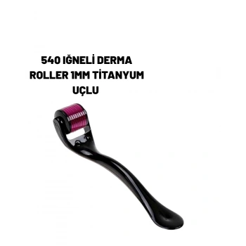 Ev Tipi Mikro İğneli Cilt Bakım Aleti – 1 mm Titanyum Roller